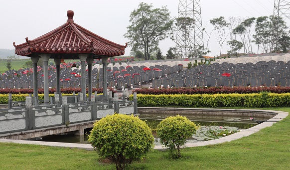 抚顺墓地实景