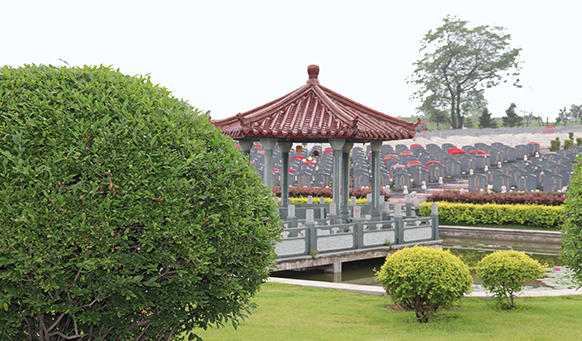 抚顺墓园实景