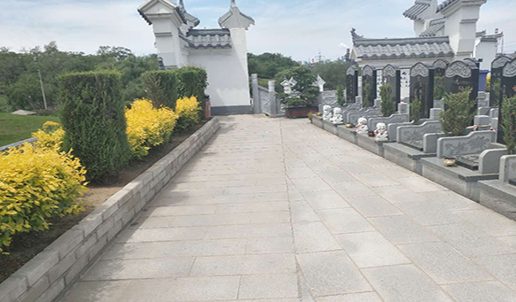 抚顺墓地实景