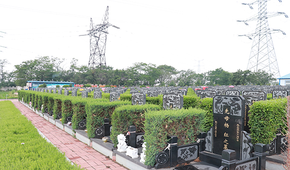 抚顺墓园实景