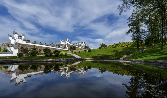 抚顺墓园实景