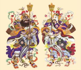 中国的门神