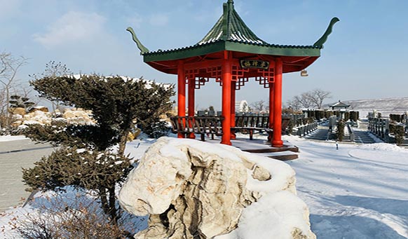 沈阳墓园实景