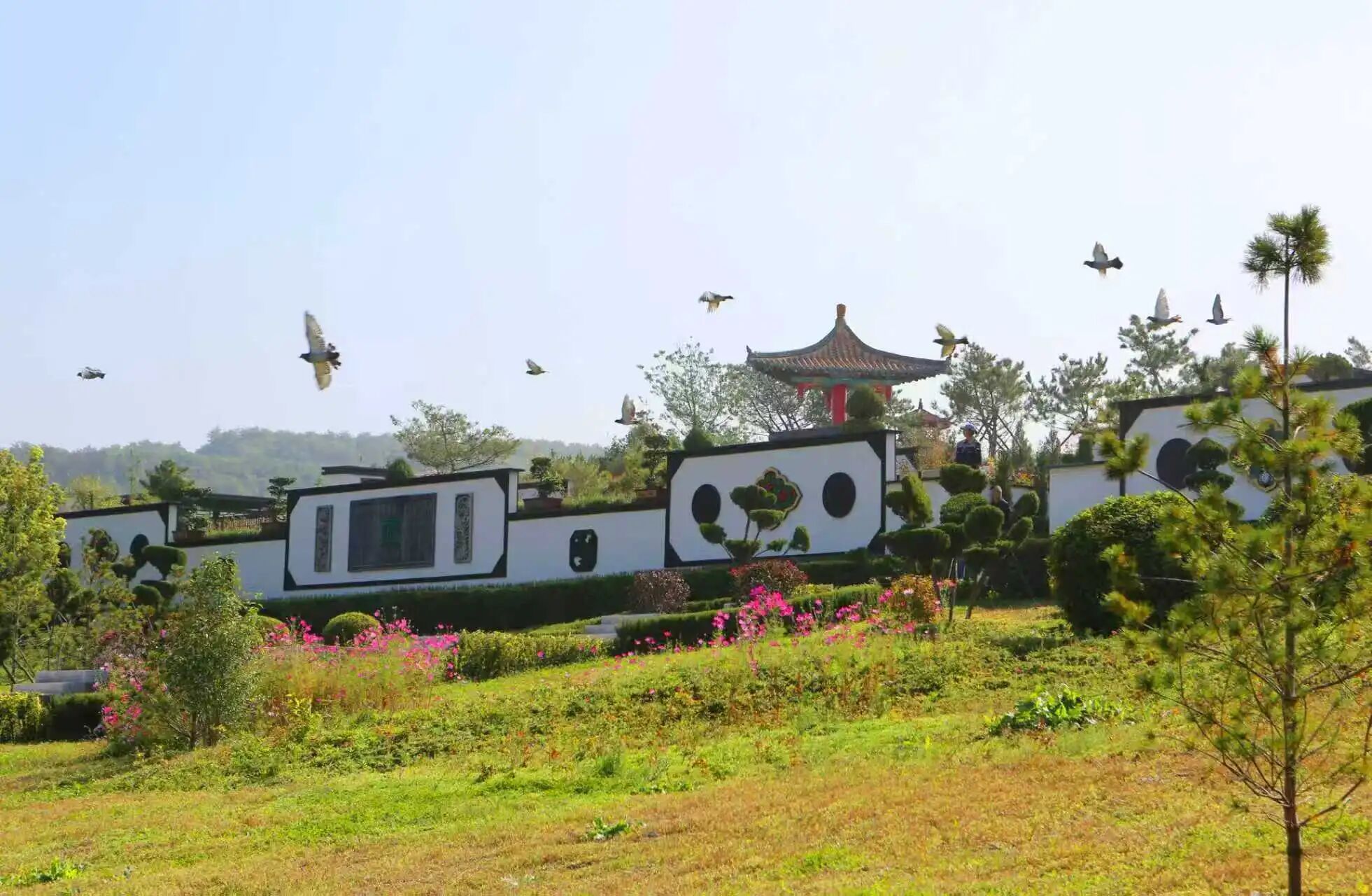 辽宁福山公墓第九届节地生态草坪葬暨 第一届生态树葬公祭仪式