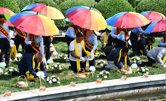 “公益同行·让爱传递”辽宁省百家经营性公墓共建节地生态葬