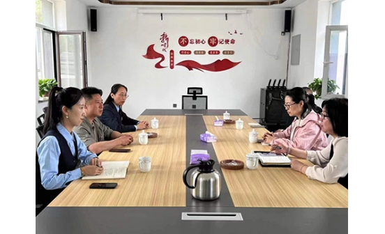 望花区商务局领导莅临辽宁福山公墓调研指导